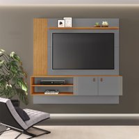 Painel Preciso Candian JCM Movelaria Cinza com Cinamomo