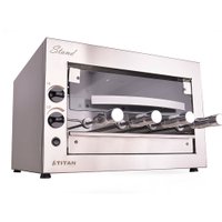 Churrasqueira de Bancada a Gás Natural 4 Espetos TITAN