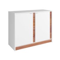 Balcão Multiuso em MDP com 2 Portas e 2 Prateleiras BRV Móveis