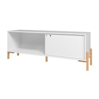 Rack em MDP com 1 Porta de Correr para Tv Até 48 Polegadas BRV Móveis