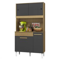 Kit Cozinha Aramoveis 4 Portas 1 Gaveta - 603782
