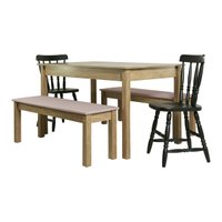 Mesa de Jantar Ditália 2Bancos 2Cad JA-220+JA-225 602309