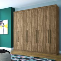 Guarda-Roupa Casal 8 Portas 4 Gavetas Havana Master Vip  Santos Andirá Atacama