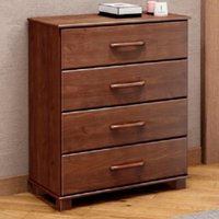 Comoda 4 Gavetas Finestra Ouro Café 2240W