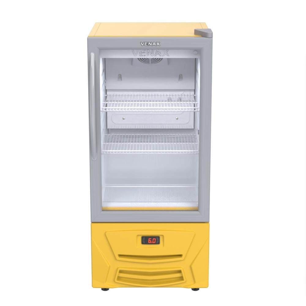 Geladeira/refrigerador 82 Litros 1 Porta Amarelo - Venax - 110v - Vvcd100