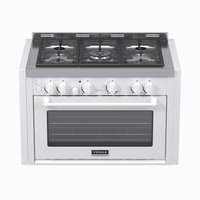 Fogao a Gas de Embutir 5 Bocas Venax Temis Branco