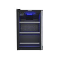 Cervejeira Venax 82L Blue Light Preto Porta Invertida