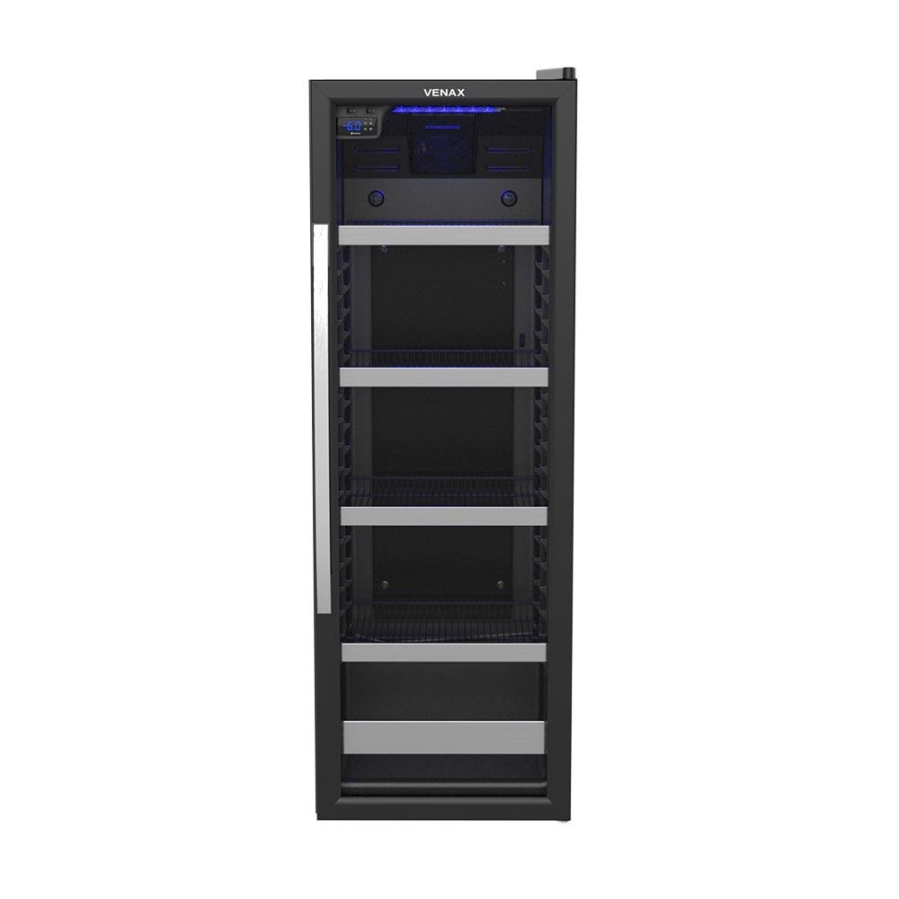 Geladeira/refrigerador 200 Litros 1 Porta Preto Color Light - Venax - 110v - Expvq200