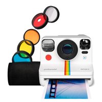 Câmera instantânea Polaroid Now+ i-Type Bluetooth com 5 filtros de lente - Branca
