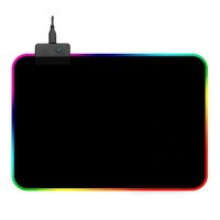 Led Gaming Mouse Pad com 12 modos de cores