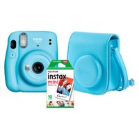 Kit Câmera Instax Mini 11 com pack 10 fotos e Bolsa Grafite