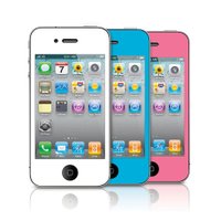 Conjunto de 3 protetores Premium para iPhone 4  4S