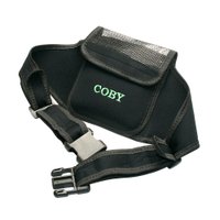 Pochete Coby em Neoprene para uso diário com bolso frontal e ajuste lombar