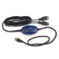 Interface portátil USB MIDISPORT UNO M-AUDIO 1 x 1 16 canais com cabos Integrados
