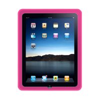 Capa de silicone para iPad- pink