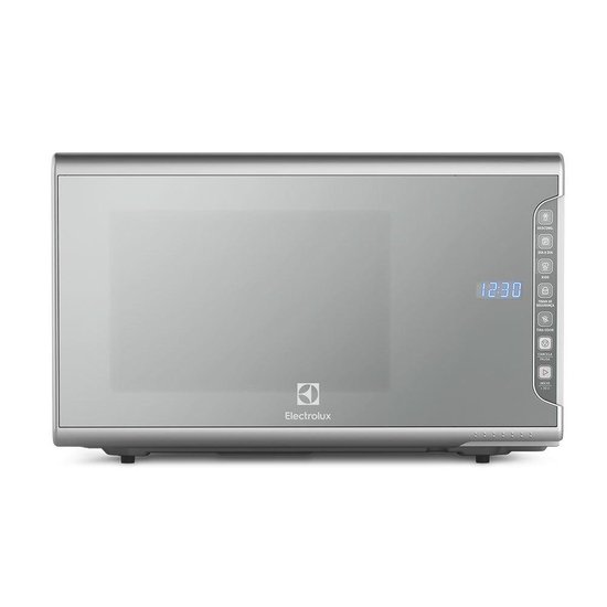 Micro-Ondas Electrolux 31 Litros Painel Integrado Prata MI41S 220V