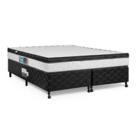 Cama Box + Colchão Castor King Montblanc One Face D45 180x200x52cm 333878