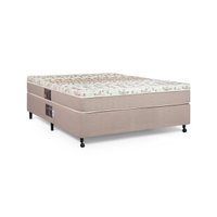 Cama Box + Colchão Castor Casal Class One Face Pocket 138x188x52cm 334194