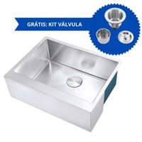 Kit Cuba Americana Farmhouse Flat Aço Inox 1mm 595780