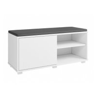 Banco em MDP com 1 Porta e 1 Almofada BRV Móveis 611396