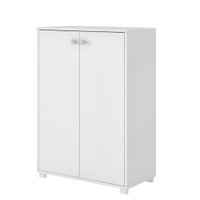 Armário em MDP com 2 Portas e 2 Prateleiras BRV Móveis 611495