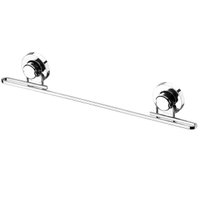 Barra para Pendurar Utensílios de Cozinha Com Ventosa 50cm Aço Cromado 611327