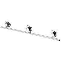 Barra com Ventosa para Pendurar Utensílios de Cozinha Suporte 70cm Aço Cromado 611331