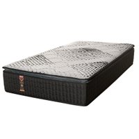 Colchão Solteiro Hellen Laguna 0,88X1,88X0,28 Cinza/Preto