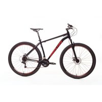 Bicicleta houston kamp preta/vermelha cambio shimano aro 29 21v - (htkp97e)