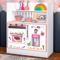 Estante para Livros Magia 2 Portas 1 Gaveta - Branco