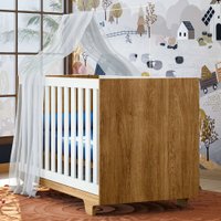 Berço Mini Cama Life 100% MDF com Colchão