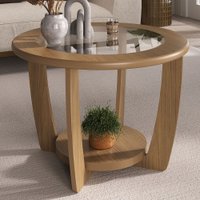 Mesa de Centro Dubai 100% Mdf com Vidro