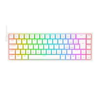 Teclado Gamer Mecânico Redragon K631W-RGB Castor Branco
