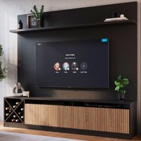Estante para Tv até 60 Polegadas Trento 2 Portas Preto