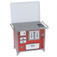 Fogao a Lenha Venax GII n 2 Classic Vermelho SD