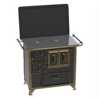 Fogao a Lenha Venax GII n 1 Renaissance Preto SD