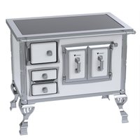 Fogao a Lenha Venax GII n 1 Sec XVIII Premium Branco SD