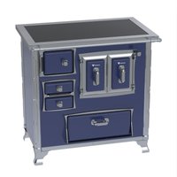 Fogao a Lenha Venax GII n 1 Sec XVIII Premium Azul Gab SD