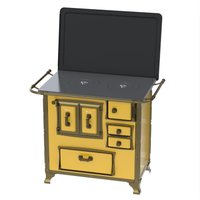 Fogao a Lenha Venax GII n 1 Renaissance Amarelo SE