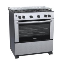 Fogao a Gas 5 Bocas Venax Gaudi GIII Inox