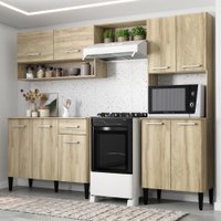 Armário Cozinha Compacta Arizona Essence Carraro - Carvalho