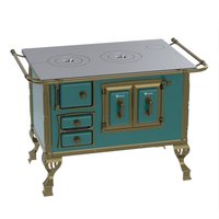 Fogao a Lenha Venax n 2 Colonial Turquesa SD