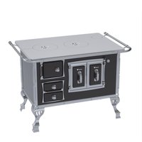 Fogao a Lenha Venax n 2 Sec XVIII Chapa de Aluminio Preto SD