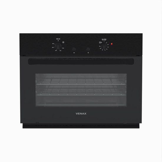 Forno de Embutir a Gas Venax 88,3L Totale Nero GIII 127V