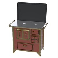 Fogao a Lenha Venax n 1 Renaissance Chapa de Aluminio Tabaco SE