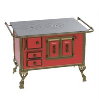 Fogao a Lenha Venax n 2 Colonial Vermelho SD
