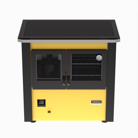 Fogao a Pellets Venax n 2 Le Corbusier Amarelo 220V