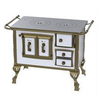 Fogao a Lenha Venax n 1 Colonial Branco SE