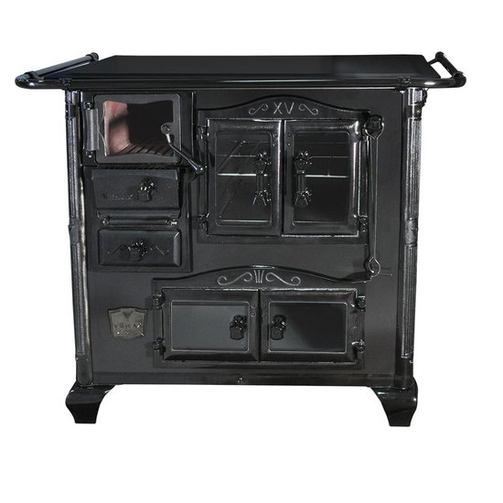 Fogao a Lenha Venax n 1 Princess Preto Onix SD