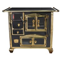 Fogao a Lenha Venax n 1 Princess Preto Gold SD